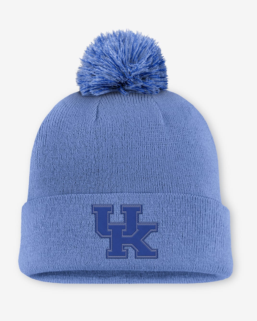 Kentucky Primetime Campus Toned Men's Nike College Cuffed Pom Beanie - Cobalt Blue