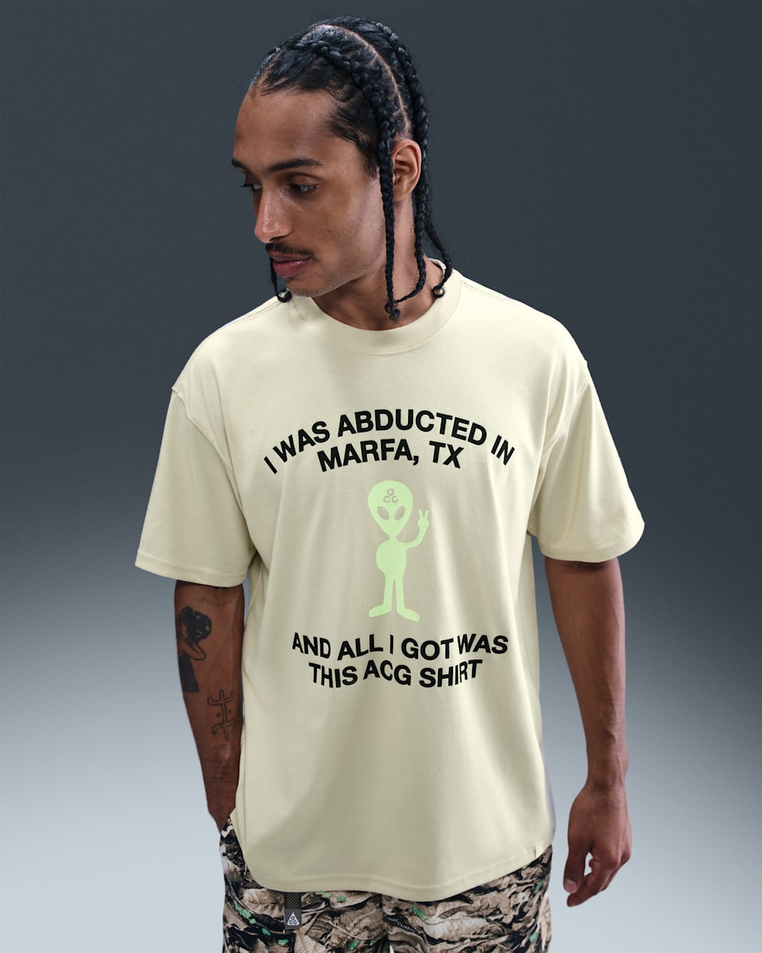 Nike ACG Men's T-Shirt - Light Khaki