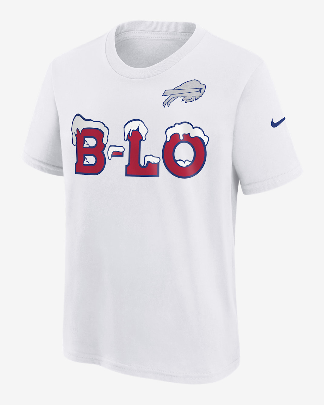 Buffalo Bills Rivalry Big Kids' Nike NFL T-Shirt - White