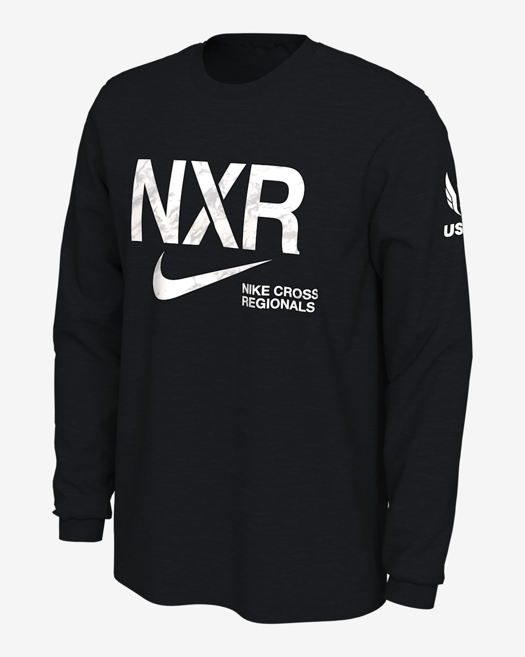 Playera de correr de manga larga para hombre Nike 2025 NXR - Negro