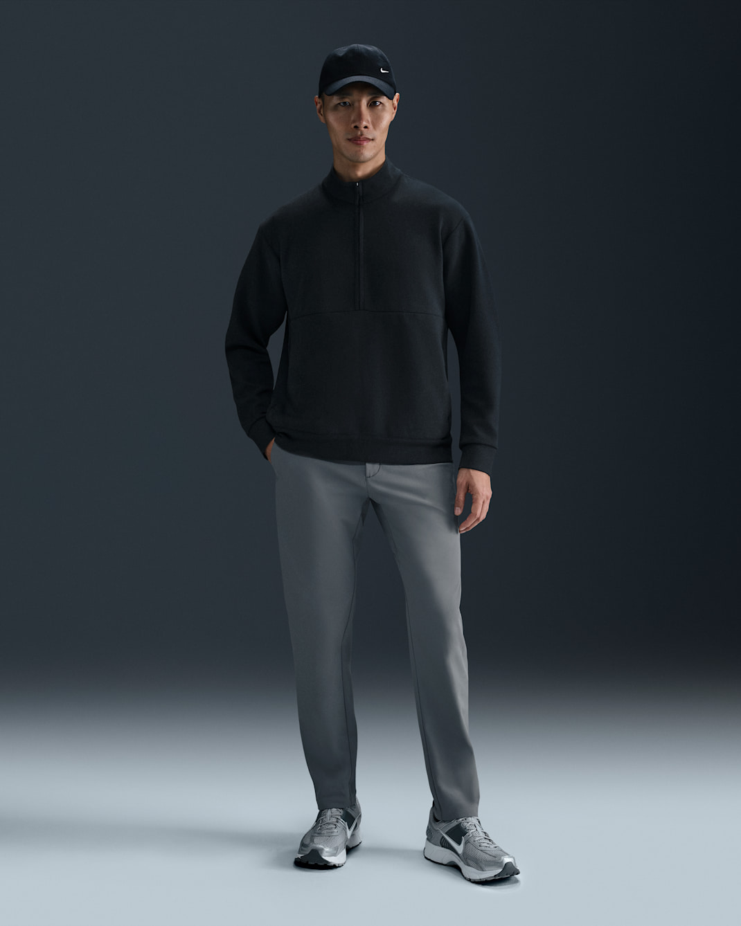 Nike 24.7 PerfectStretch Men's Dri-FIT 5-Pocket Slim-Fit Pants - Smoke Grey/Black/Nano Grey