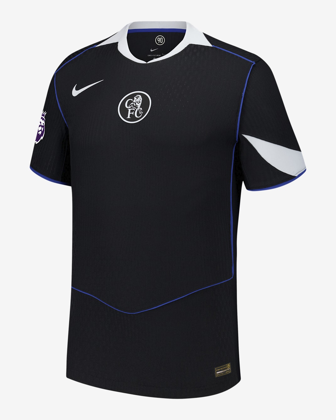 Jersey Nike Dri-FIT ADV Soccer Enzo Fernández del Chelsea alternativo 2025/26 Match para hombre - Negro