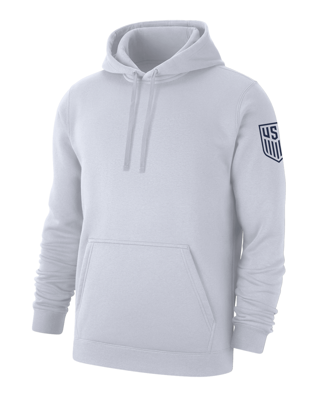 USMNT Club Fleece Men's Nike Soccer Pullover Hoodie - White