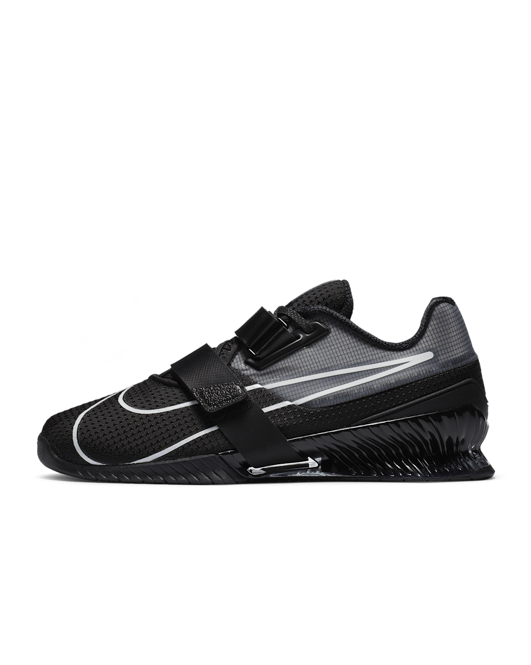 Nike Romaleos 4 Weightlifting Shoes - Black/Black/White