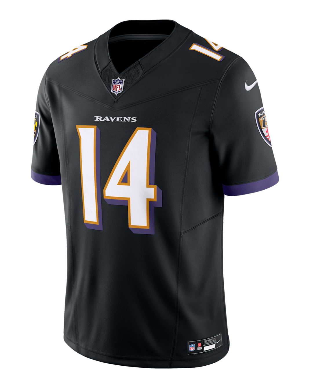 Jersey Nike Dri-FIT de la NFL Limited para hombre Kyle Hamilton Baltimore Ravens - Negro