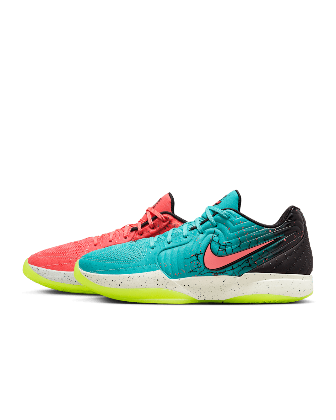 Tenis de básquetbol Ja 2 "Mixed Berry" - Brasa mágica/Naranja láser/Negro/Polvo fotón