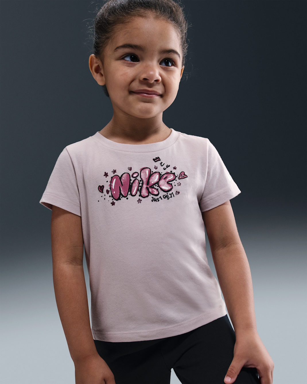 Nike Essentials Toddler Graphic Ringlet T-Shirt - Platinum Violet