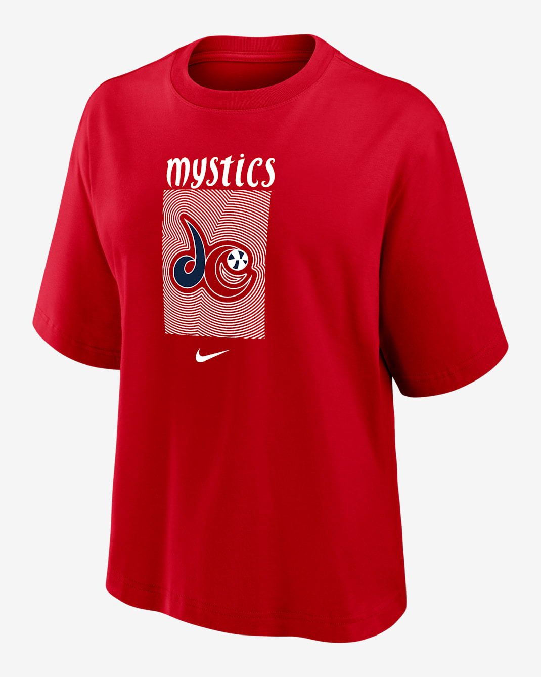 Washington Mystics Women's Nike WNBA Boxy T-Shirt - University Red
