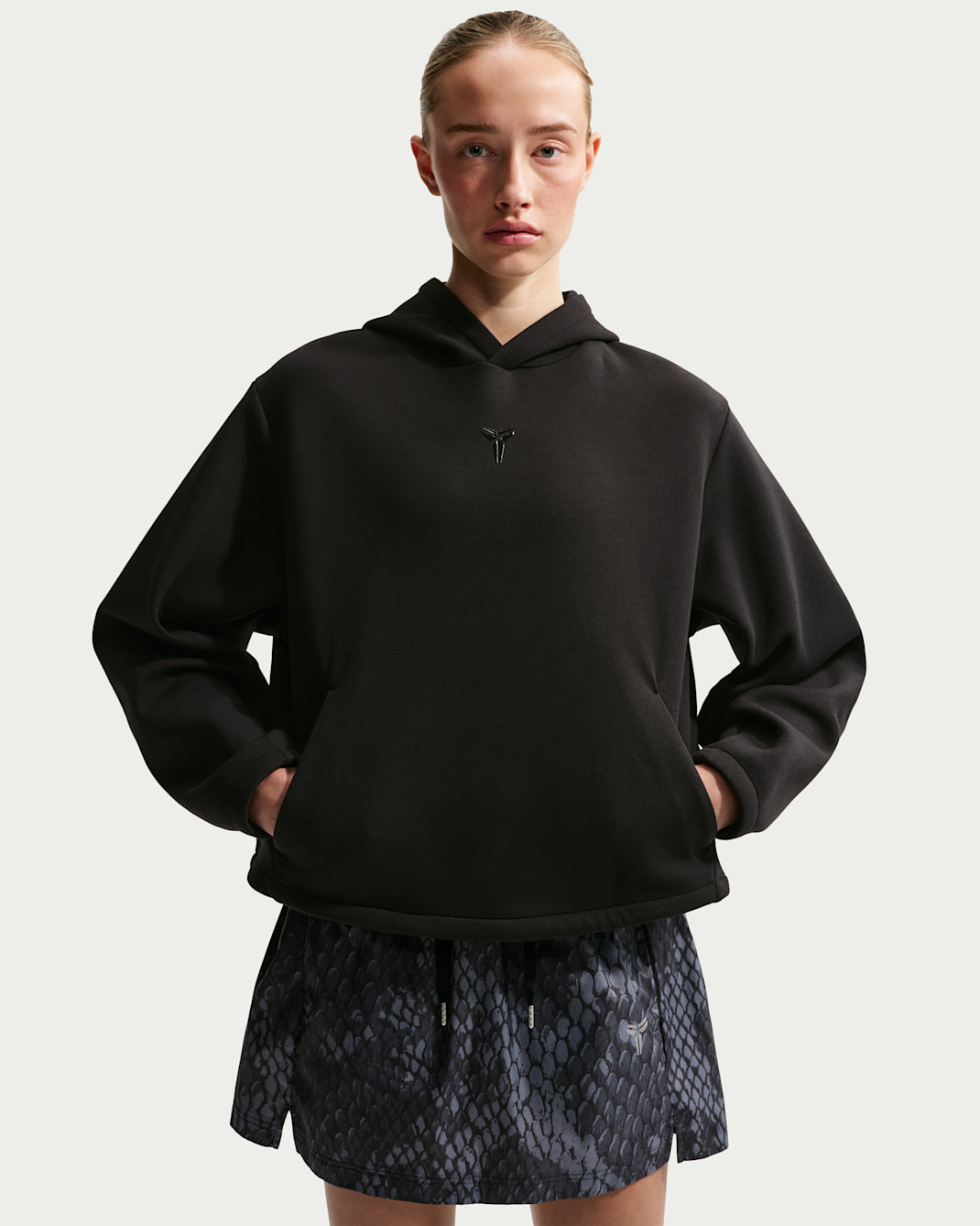 Kobe Women's Dri-FIT Pullover Basketball Hoodie - Black/Black