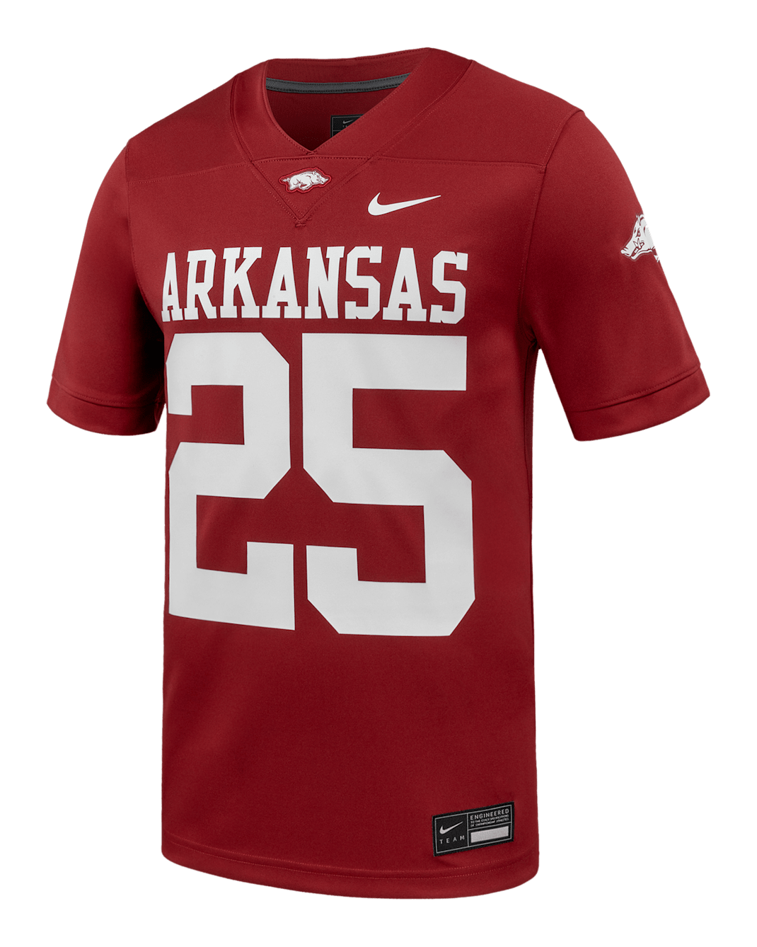 Arkansas Men's Nike College Football Replica Jersey - Team Crimson