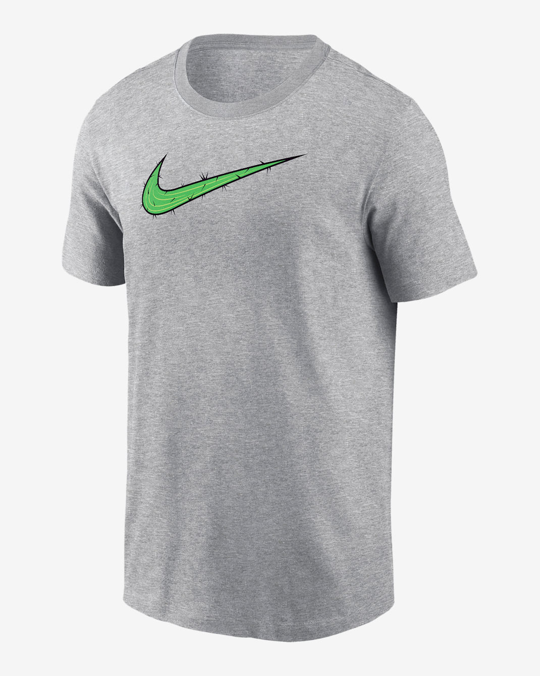 Playera de golf Nike Dri-FIT para hombre - Gris oscuro jaspeado