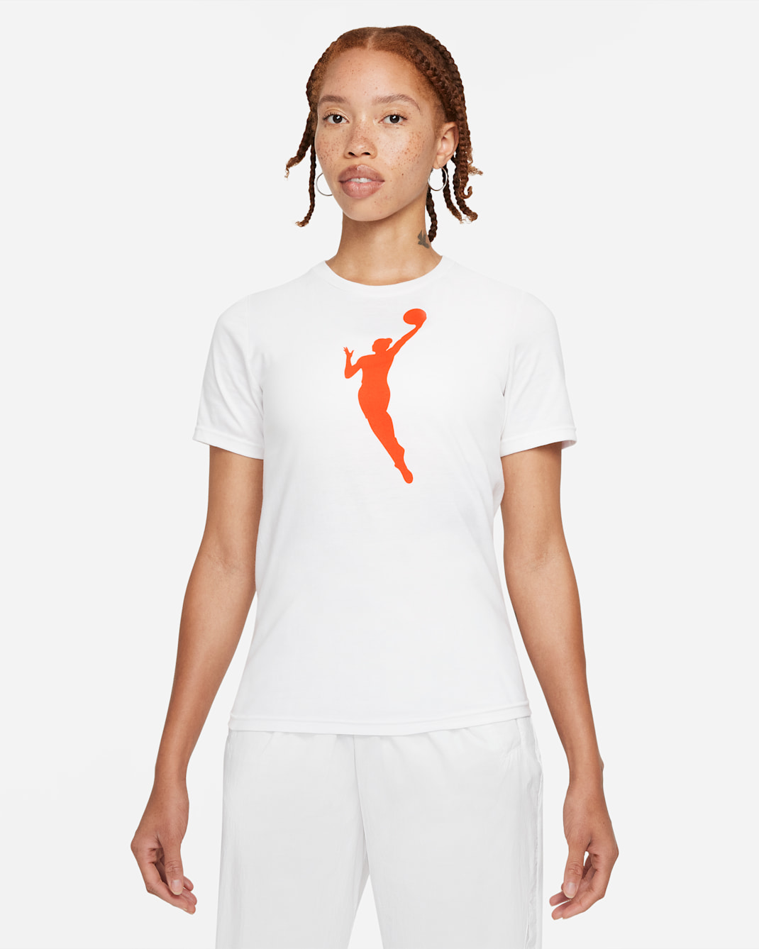 Playera Nike WNBA para niños talla grande Team 13 - Blanco