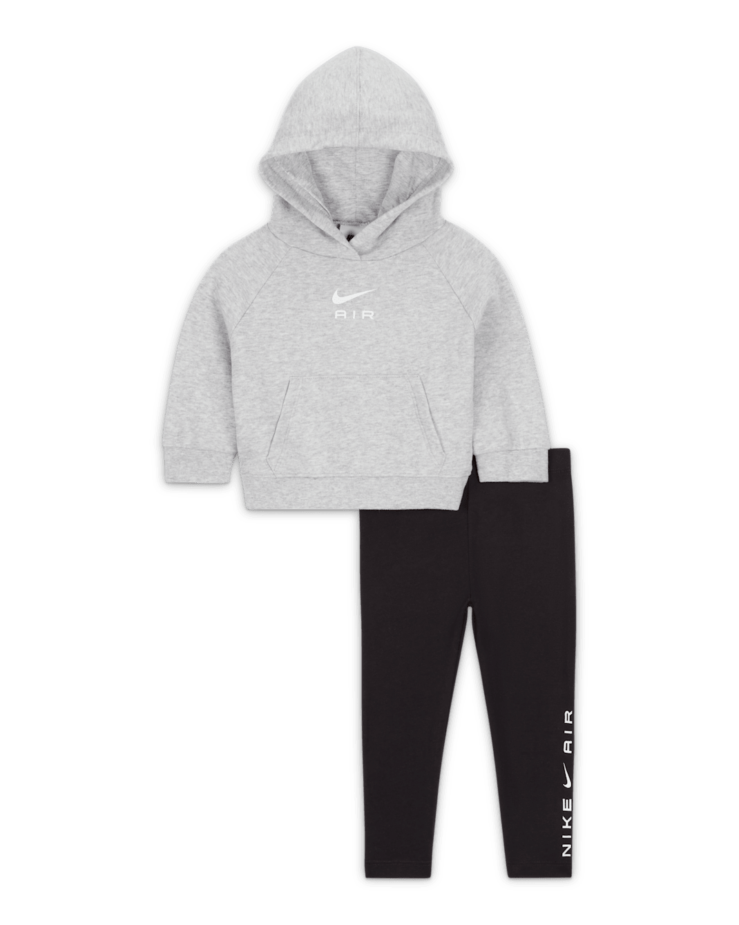 Nike Baby (12-24M) Air Hoodie and Leggings Set - Black