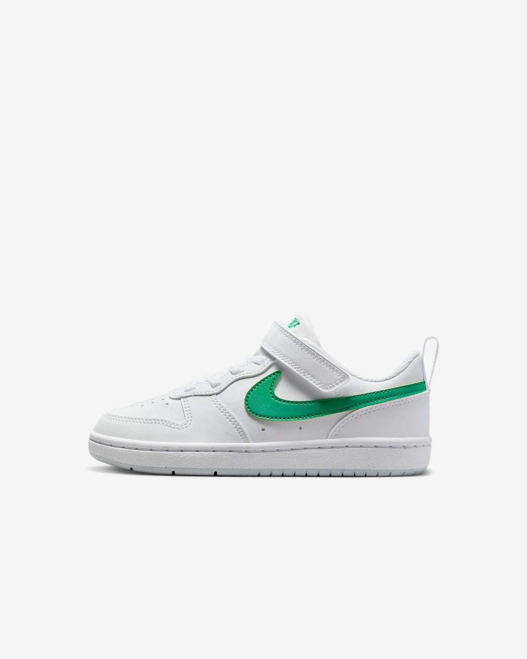 รองเท้าเด็กเล็ก Nike Court Borough Low Recraft - ขาว/Football Grey/Stadium Green