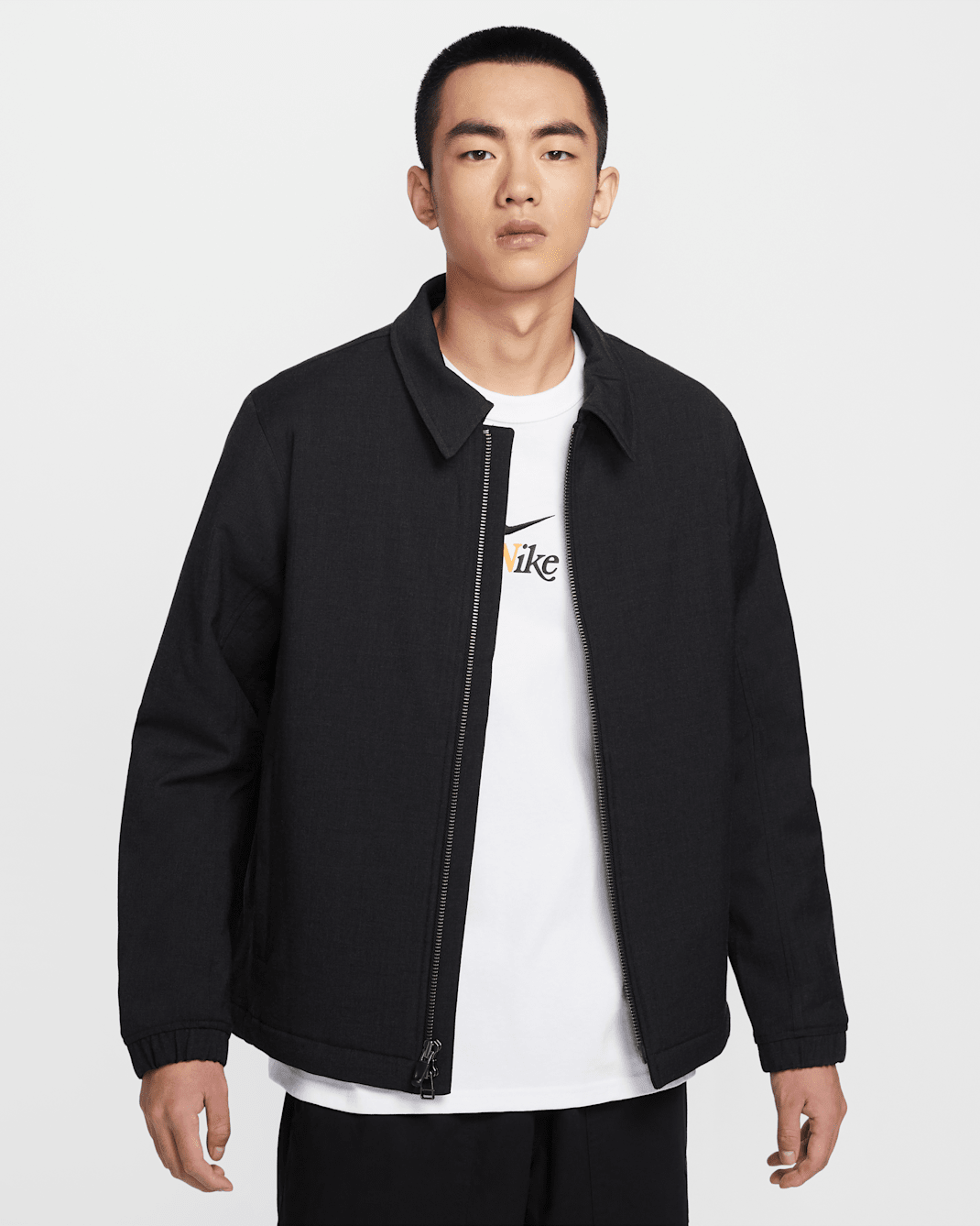 ナイキ ウール クラシックス 中綿入り ジャケット - ブラック
