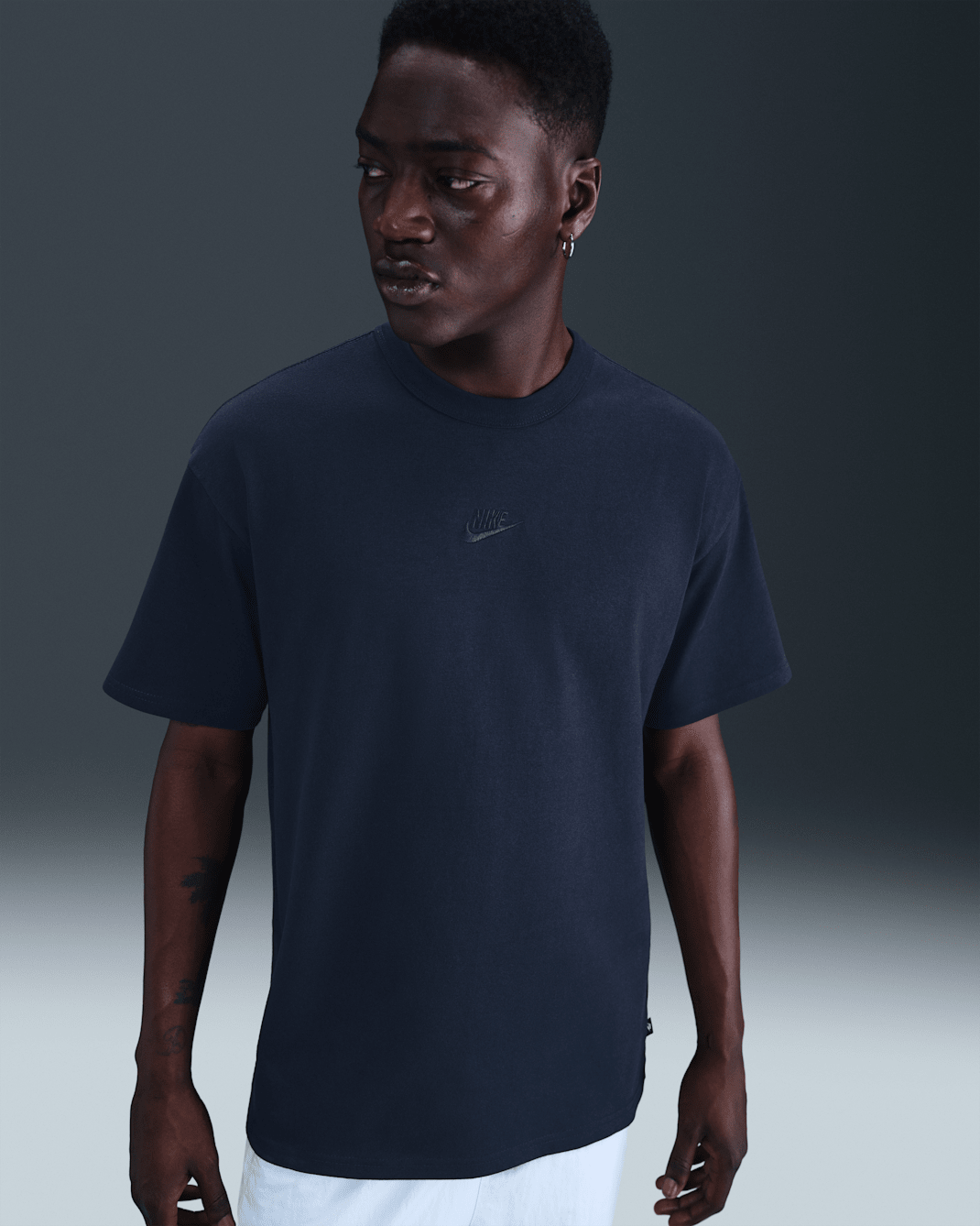 Tee-shirt Nike Sportswear Premium Essentials pour Homme - Obsidian/Obsidian