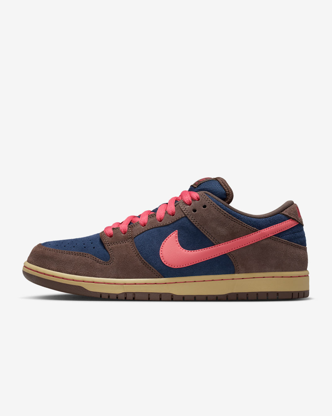 รองเท้าสเก็ตบอร์ด Nike SB Dunk Low Pro - Baroque Brown/Midnight Navy/Neutral Olive/Adobe
