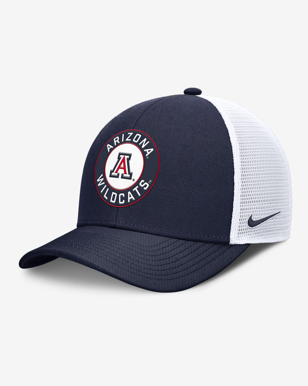 Gorra de rejilla universitaria Nike Dri-FIT ajustable para hombre Arizona Primetime Rise - Azul marino