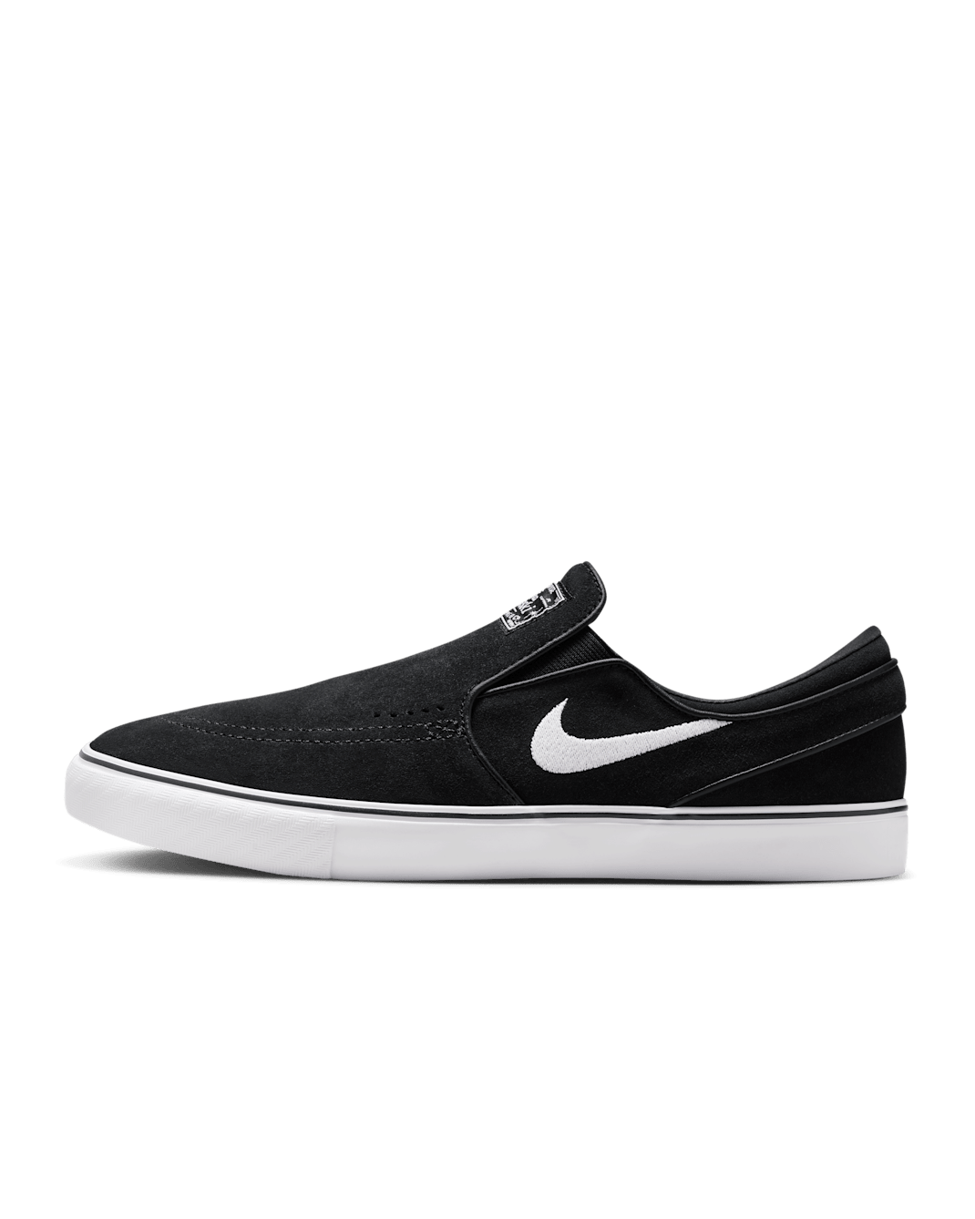 Skateboardsko Nike SB Janoski+ Slip - Svart/Svart/Svart/Vit