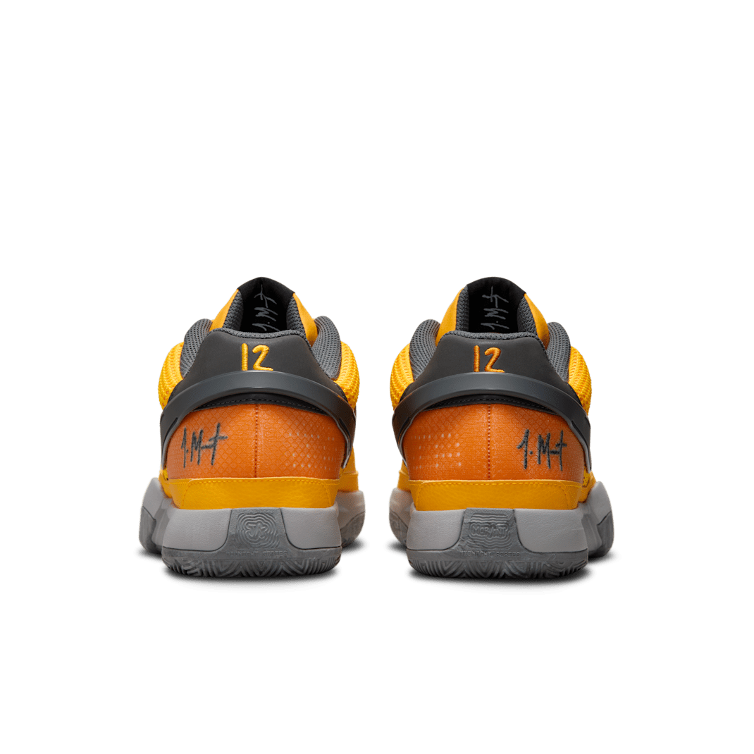 JA 1 'Wet Cement' EP Basketball Shoes - Laser Orange/Black/Light Smoke Grey/Iron Grey