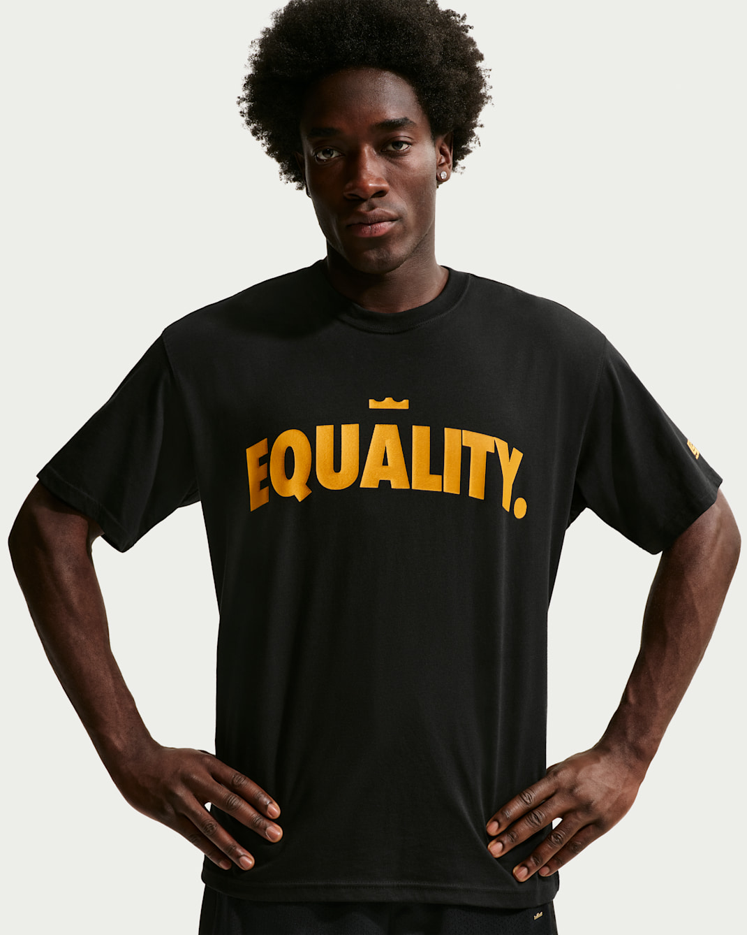 LeBron 'Honor the King' Nike basketbalshirt voor heren - Zwart