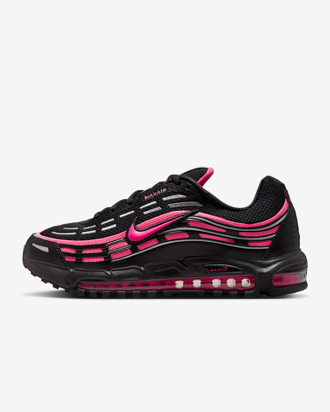Nike Air Max TL 2.5 Men's Shoes - Black/Black/Metallic Silver/Hyper Pink