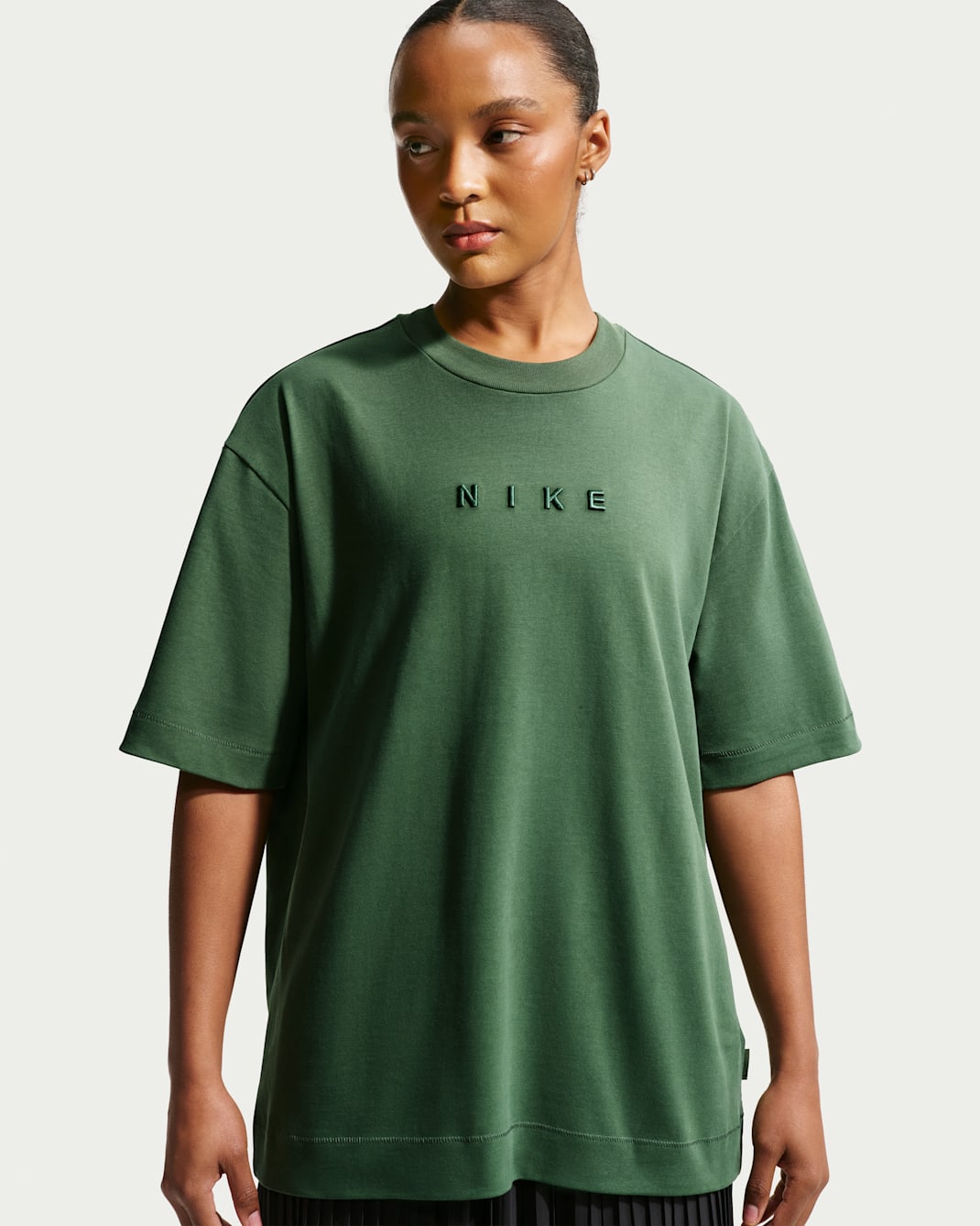 T-shirt oversize a manica corta Nike Sportswear – Donna - Fir