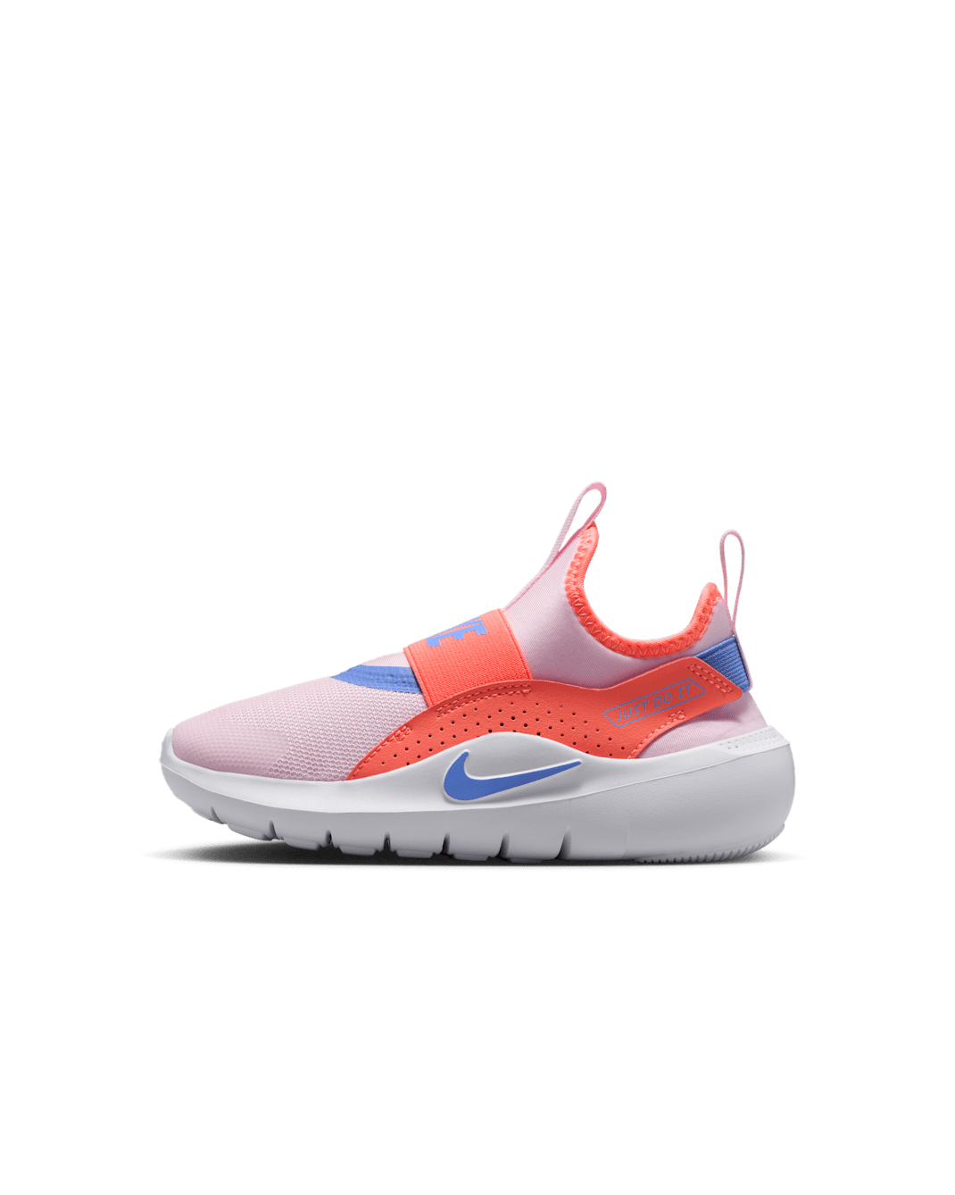 Nike Flex Runner 4 Little Kids' Shoes - Pink Foam/Bright Mango/White/Royal Pulse