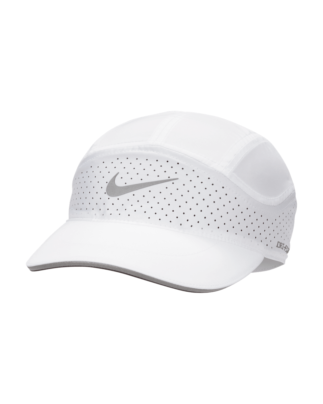 Nike Fly Dri-FIT ADV Cap mit unstrukturiertem und reflektierendem Design - Weiß/Anthracite