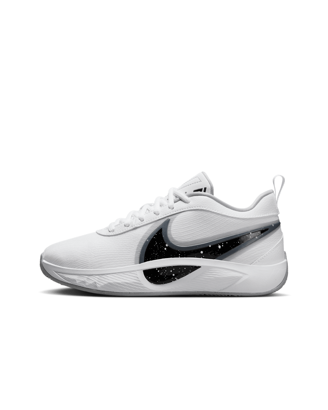รองเท้าบาสเก็ตบอลเด็กโต Giannis Freak 6 - ขาว/Wolf Grey/ดำ