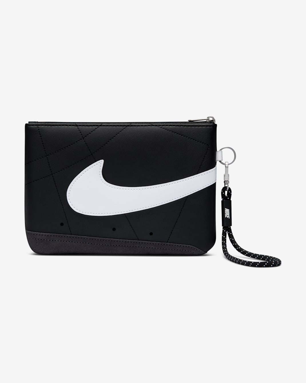 Bolsa tipo wristlet Nike Icon Blazer (grande) - Negro/Negro/Blanco
