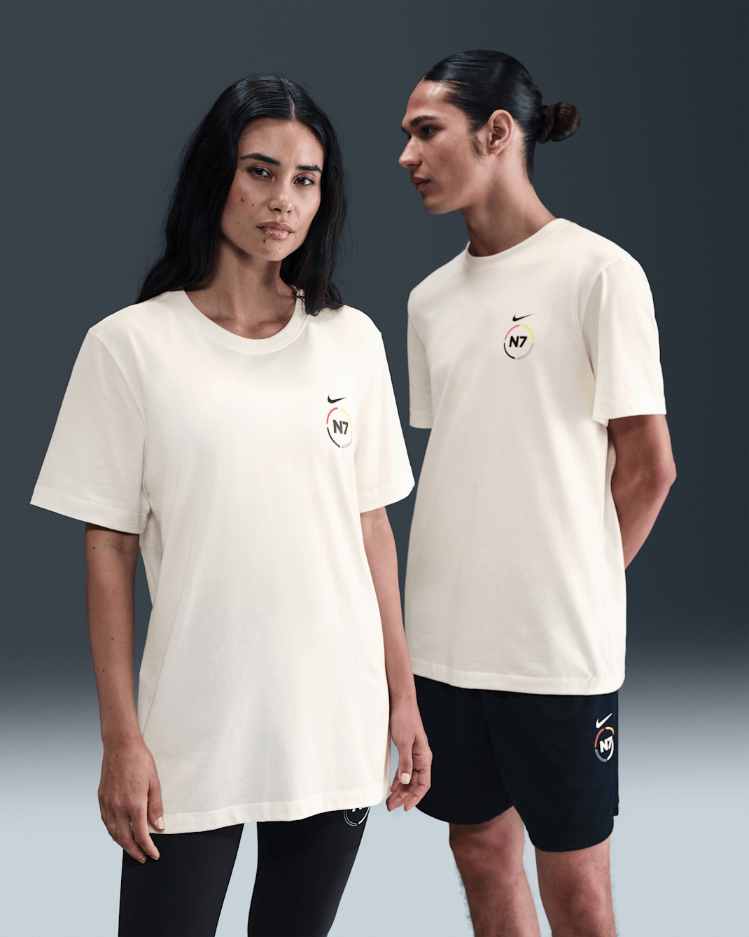 Nike Sportswear N7 Crew-Neck T-Shirt - Sail/Black