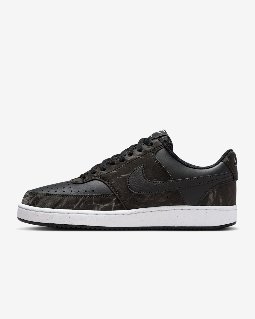 Tenis para mujer Nike Court Vision Low Next Nature - Negro/Blanco/Negro