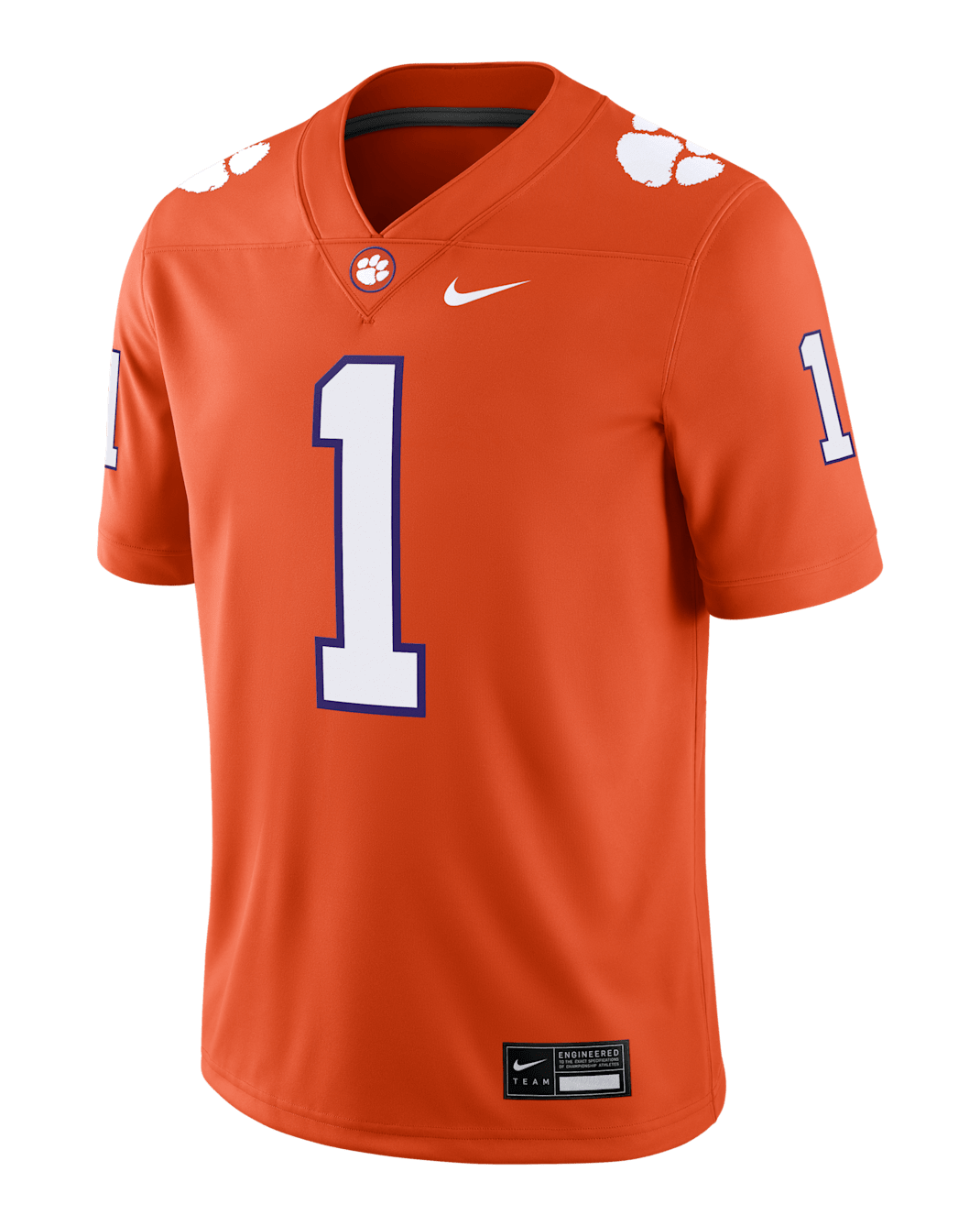 Clemson Tigers Men's Nike Dri-FIT College Game Jersey - University Orange