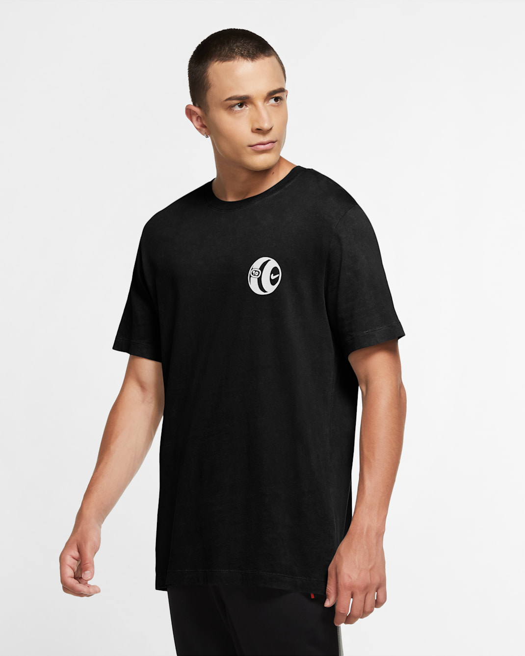 Nike F.C. Fußball-T-Shirt mit Grafik für Herren - Schwarz