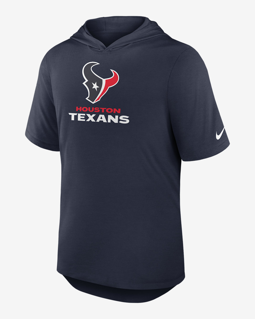 Playera Nike Dri-FIT de la NFL con gorro para hombre Houston Texans - Azul marino