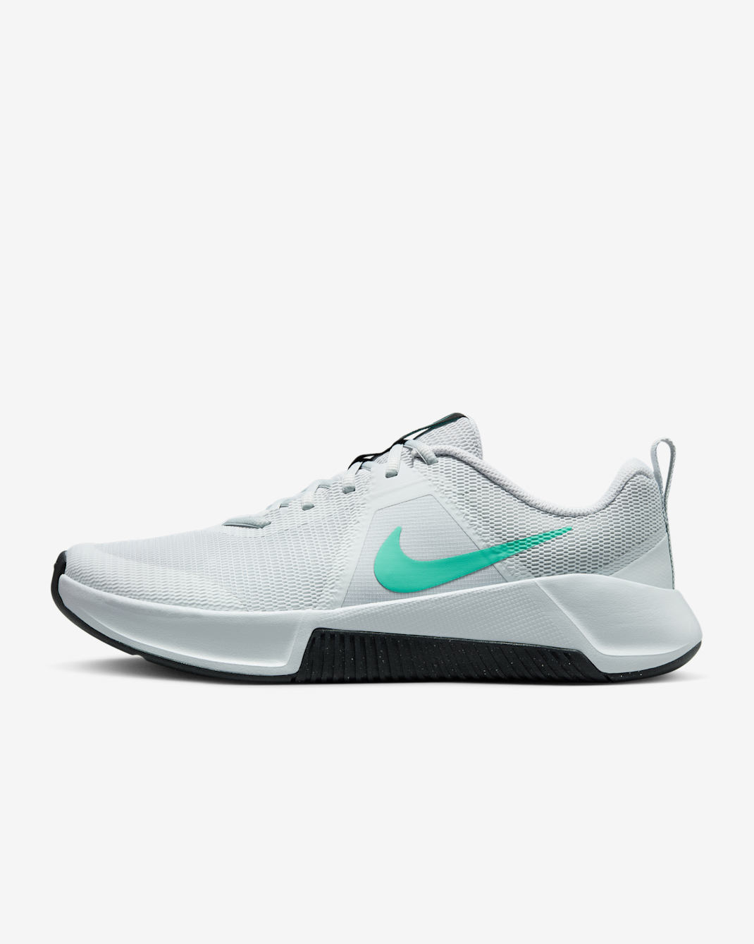 Nike MC Trainer 3 Men's Workout Shoes - Pure Platinum/Black/Washed Teal