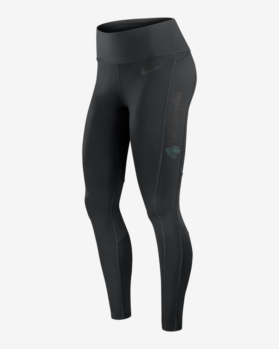 Leggings Nike Dri-FIT de la NFL para mujer Jacksonville Jaguars - Negro