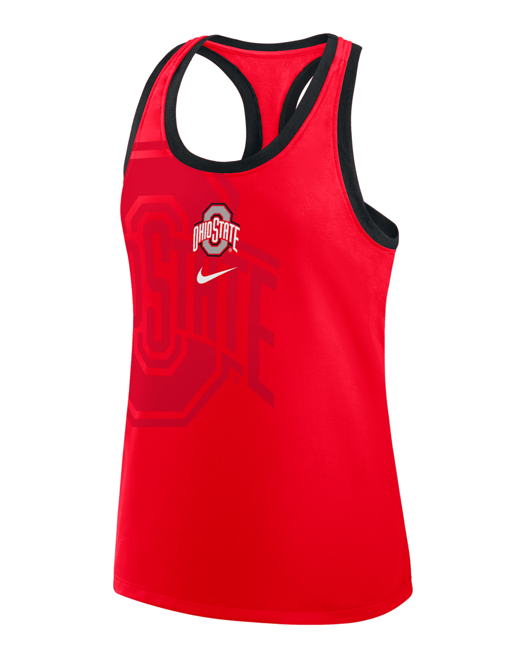 Ohio State Primetime Shadow Women's Nike College Racerback Tank Top - Red