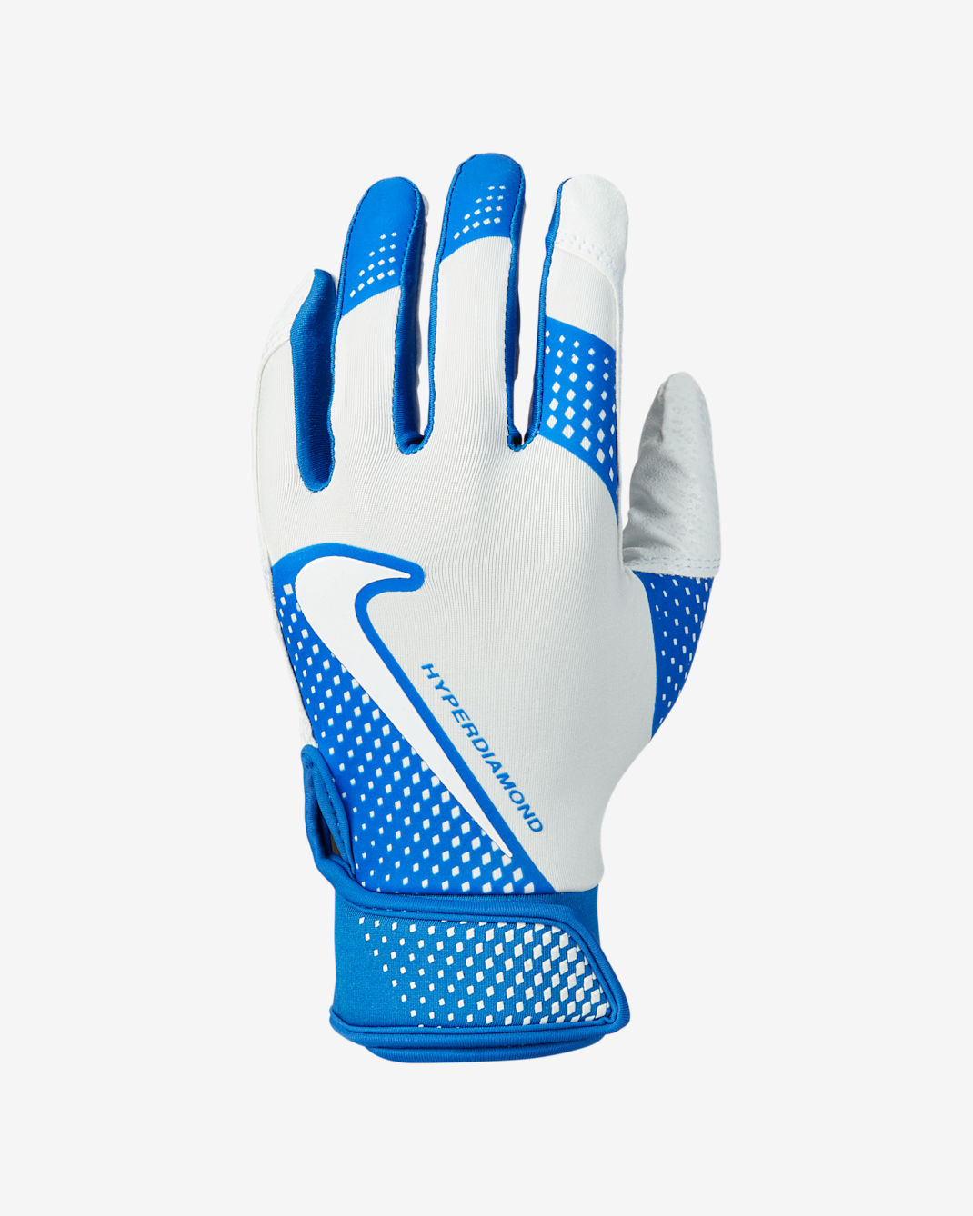 Guantes de bateo para softball Nike Hyperdiamond Select - Blanco