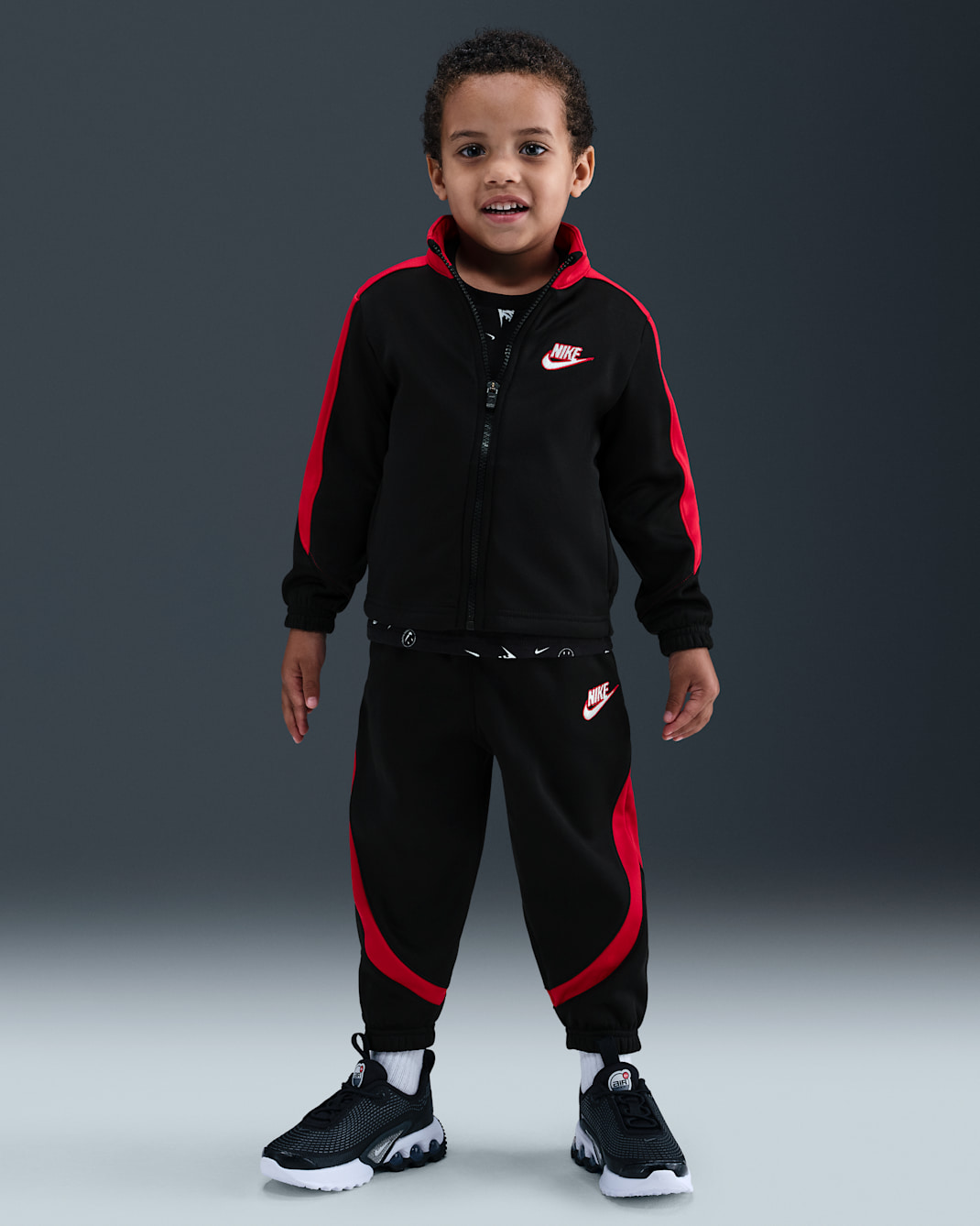 Nike Toddler 2-Piece Propus Colorblocked Set - Black