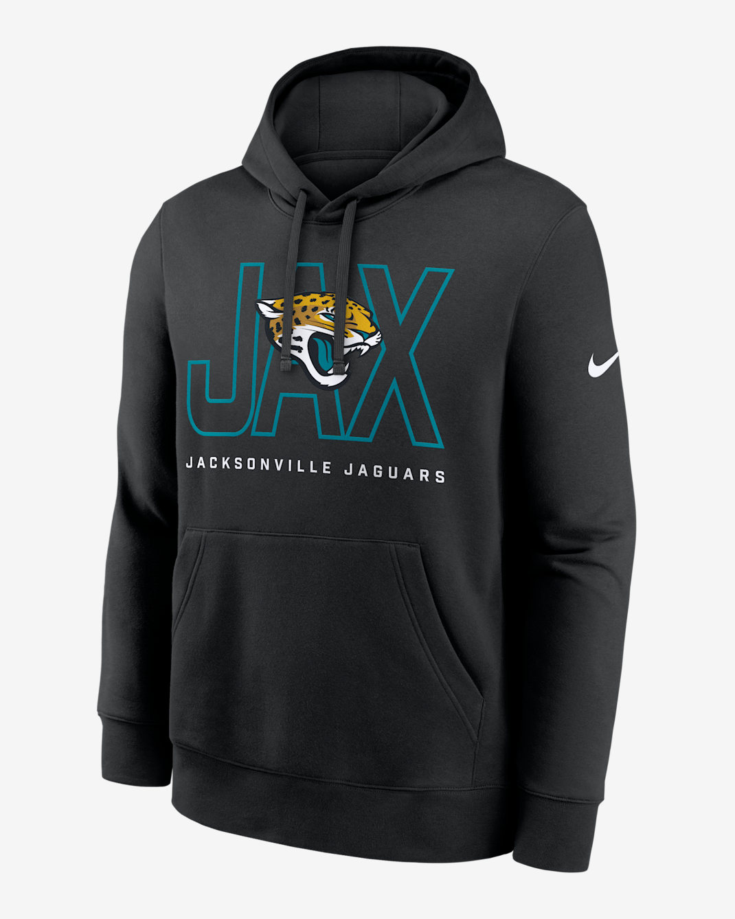 Jacksonville Jaguars Busted Play Club Men's Nike NFL Pullover Hoodie - Black