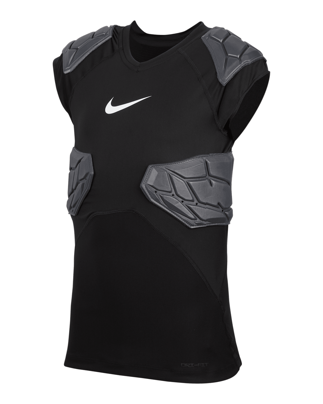 Nike Pro Big Kids' (Boys') HyperStrong Football Top - Black