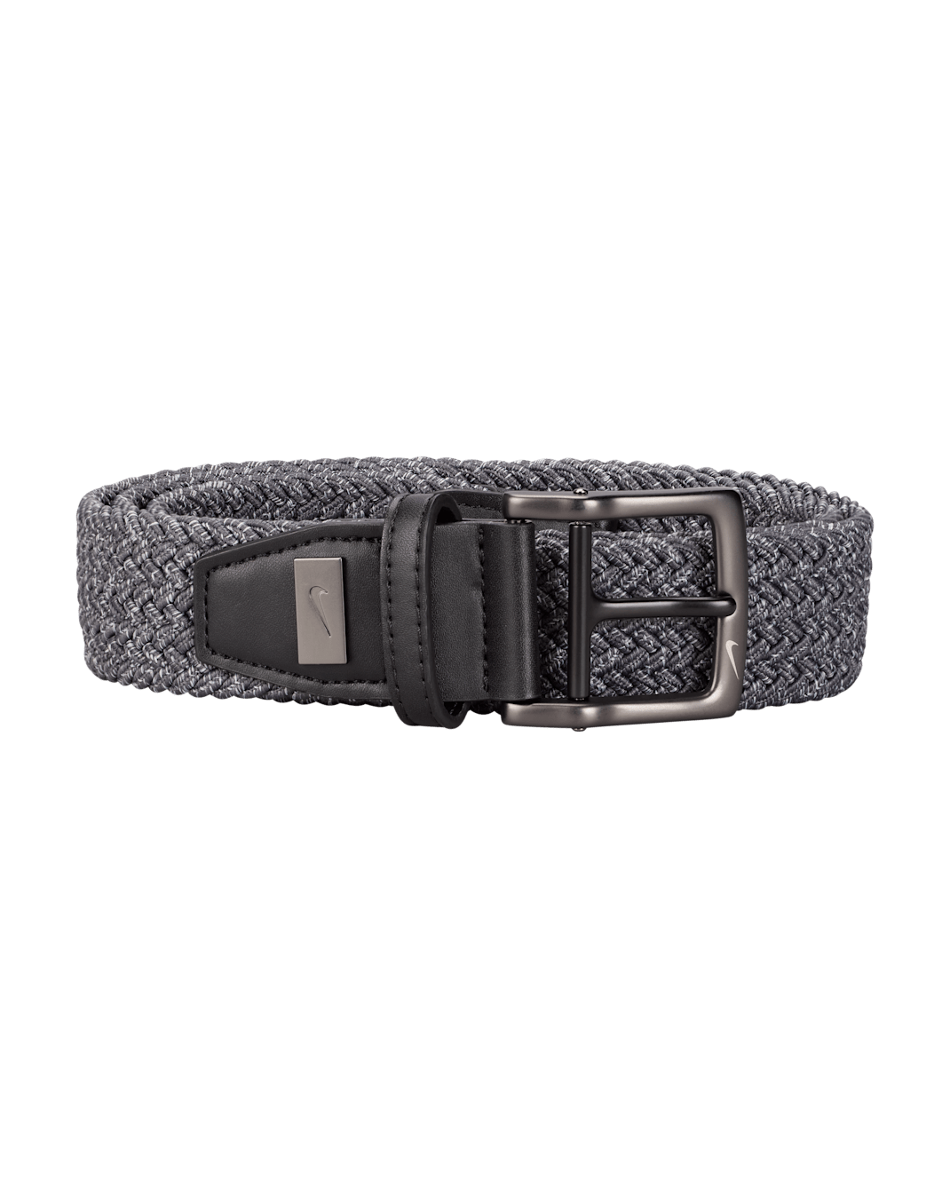 Cinturón de tejido Woven elástico jaspeado para hombre Nike - Gris oscuro
