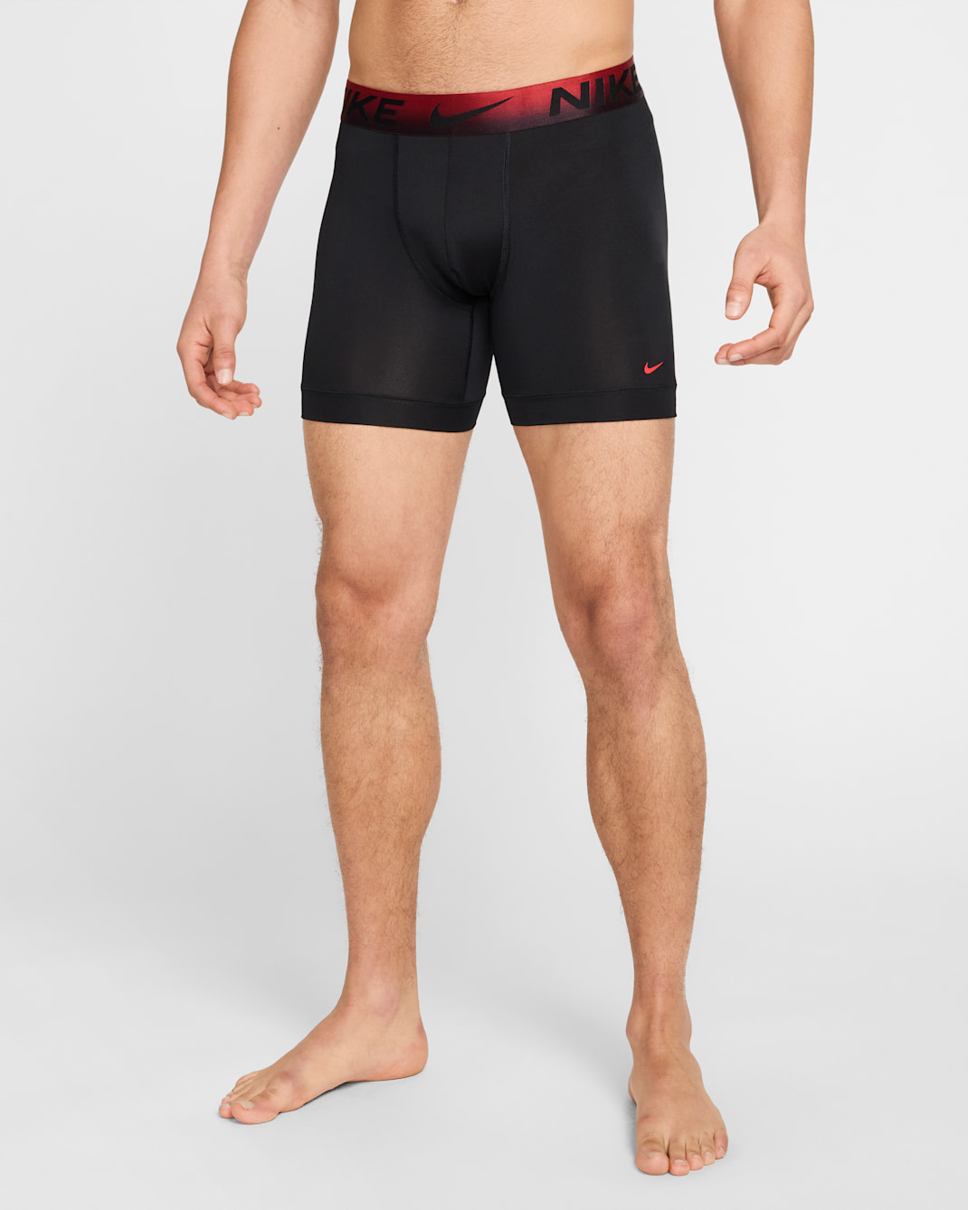 Nike Essential Micro Men's Dri-FIT Boxer Briefs (3-Pack) - Silver