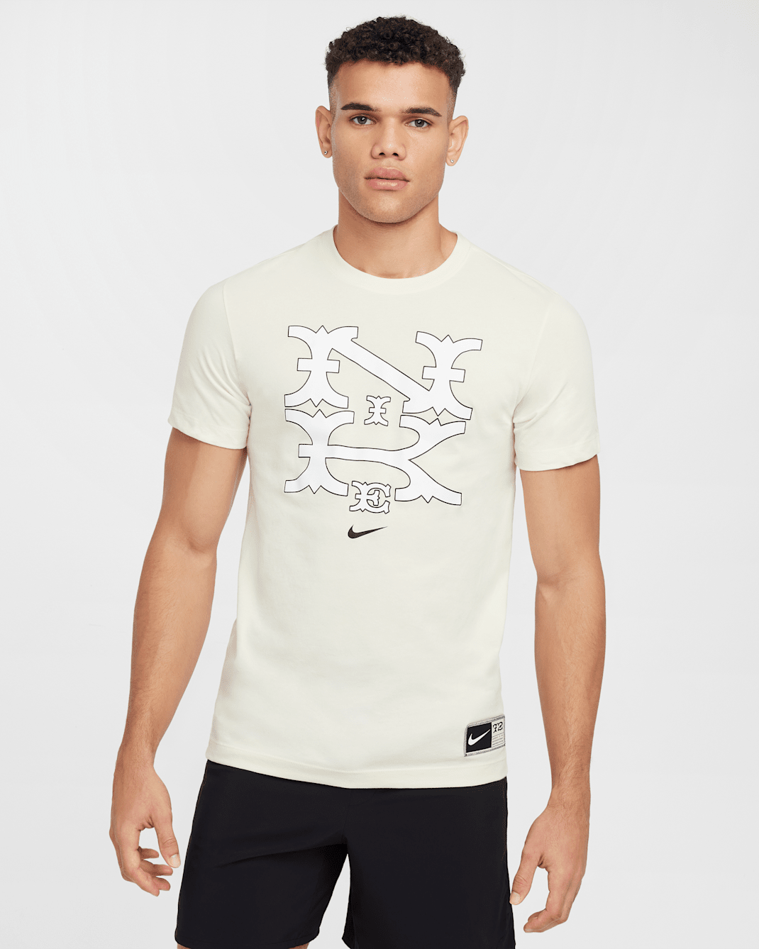 Nike Men's Dri-FIT Baseball T-Shirt - Coconut Milk