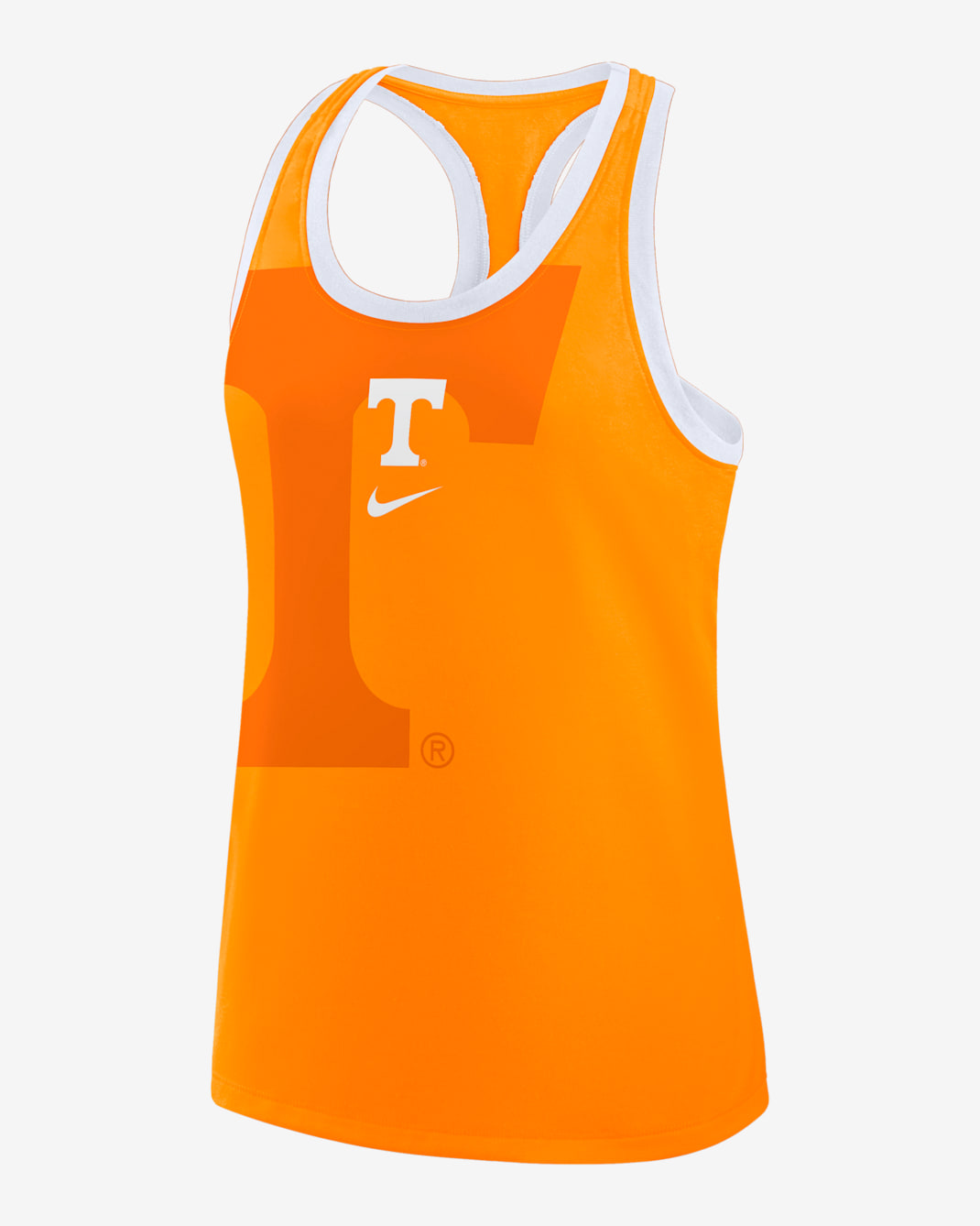 Tennessee Primetime Shadow Women's Nike College Racerback Tank Top - Orange