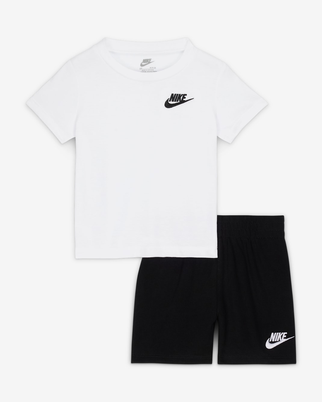 Nike Baby (12-24M) 2-Piece Knit Shorts Set - Black