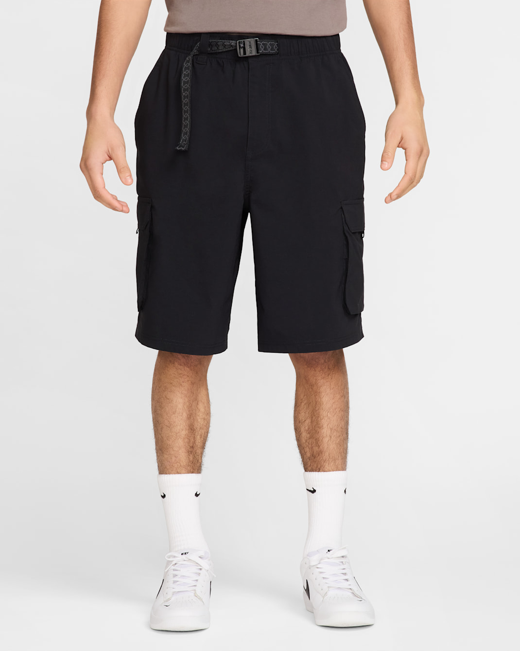 Nike SB Dri-FIT Kearny Cargo Skate Shorts - Black/White