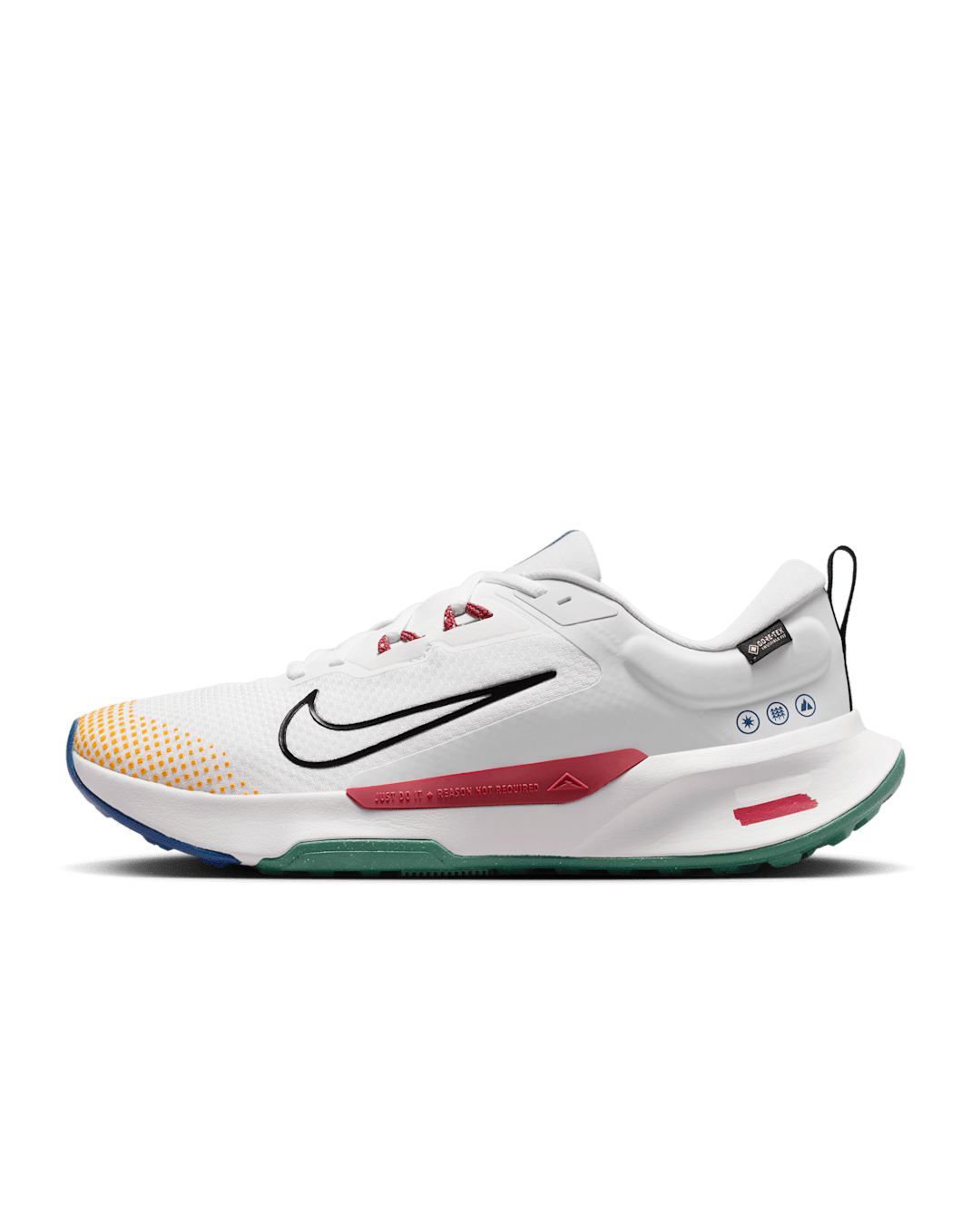 Nike Juniper Trail 2 GORE-TEX Men's Waterproof Trail-Running Shoes - White/Cedar/Court Blue/Black